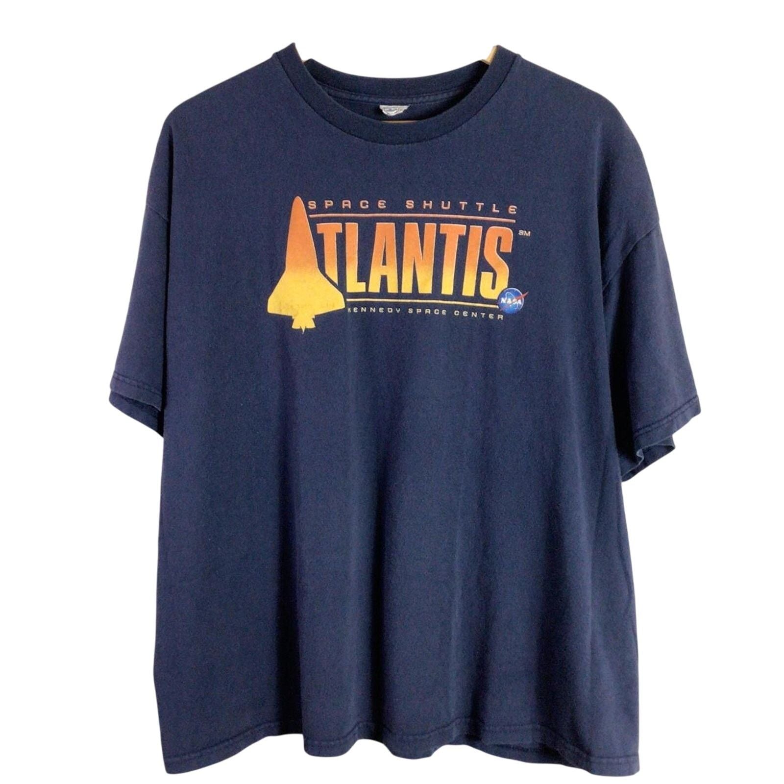 Delta Vintage Nasa Atlantis Shuttle Kennedy Space Center Shirt Xl