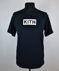 Kith Box Logo Tee Heavy Cotton T Shirt Black Size L Hoodie, Sweatshirt | FlexRushtees.com