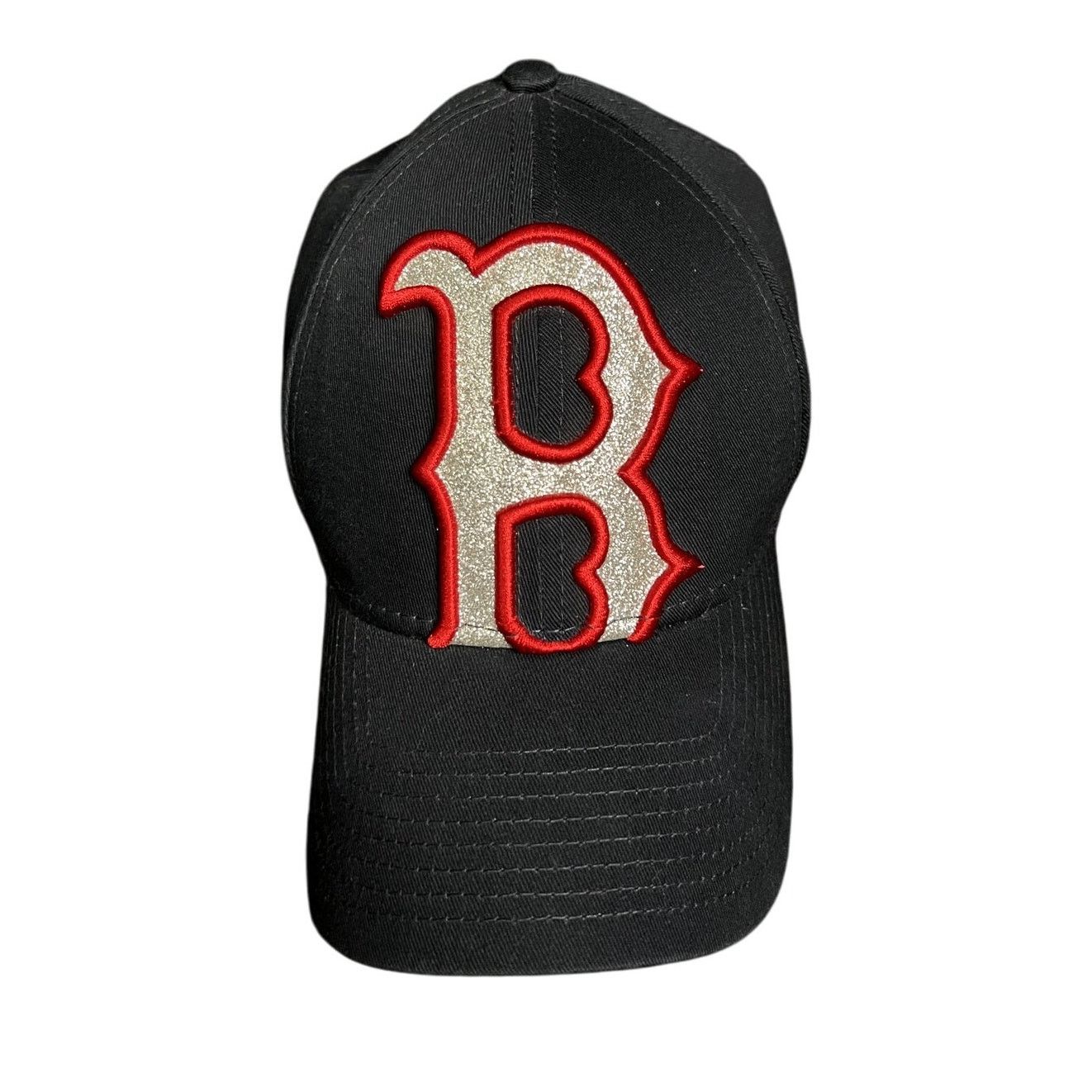 New Era Nwt Women S New Era Glitter Boston Red Sox Navy Strapback