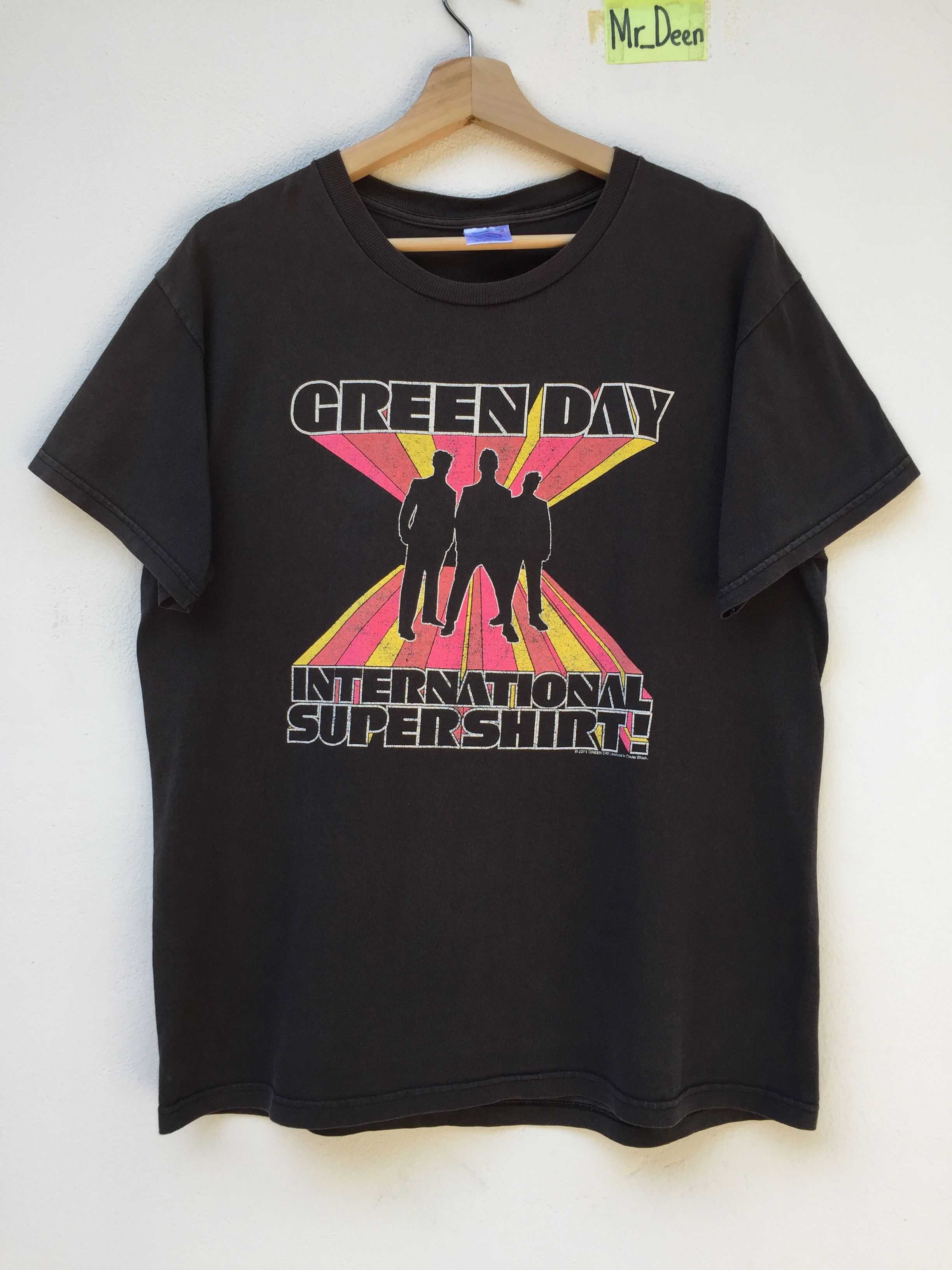 Band Tees Vintage Green Day International Supershirt 2001americanpunk Hoodie, Sweatshirt | FlexRushtees.com