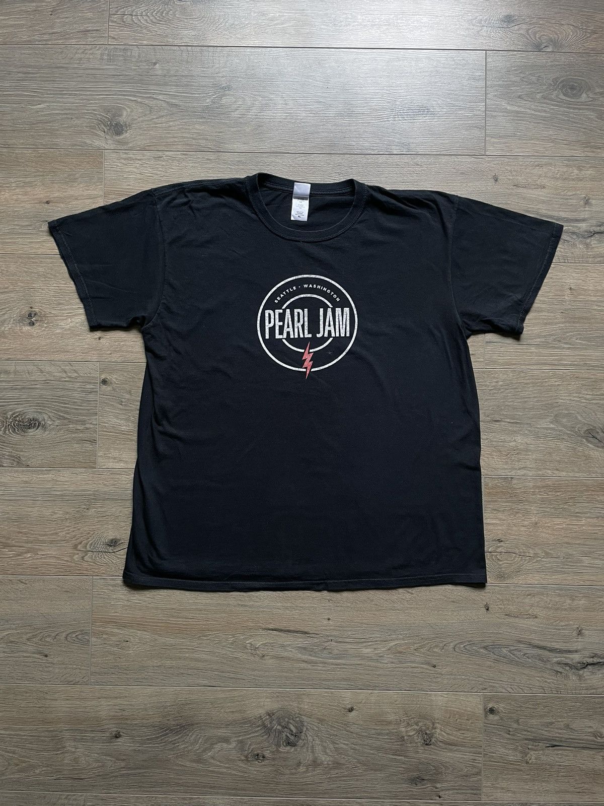 Vintage Pearl Jam Seattle Washington T Shirt Black Hoodie, Sweatshirt | FlexRushtees.com