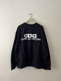 Des Garcons Comme Des Garcons Oversized Crewneck Sweatshirt