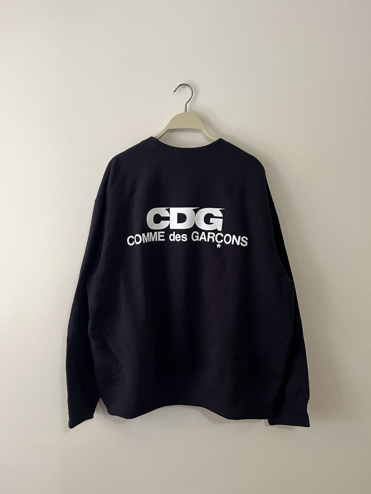 Des Garcons Comme Des Garcons Oversized Crewneck Sweatshirt