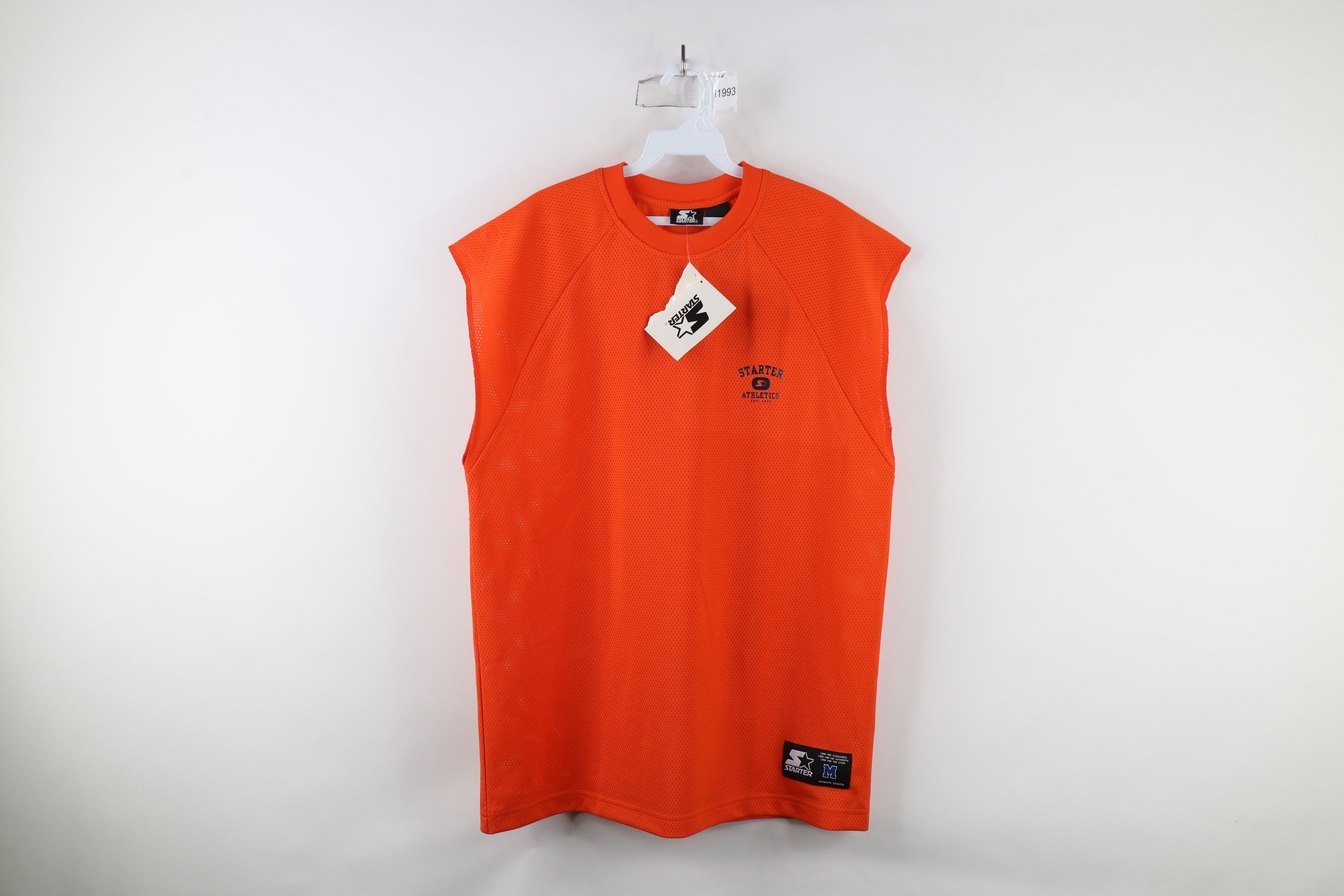 Deadstock Vintage 90s Starter Mesh Sleeveless Muscle T Shirt