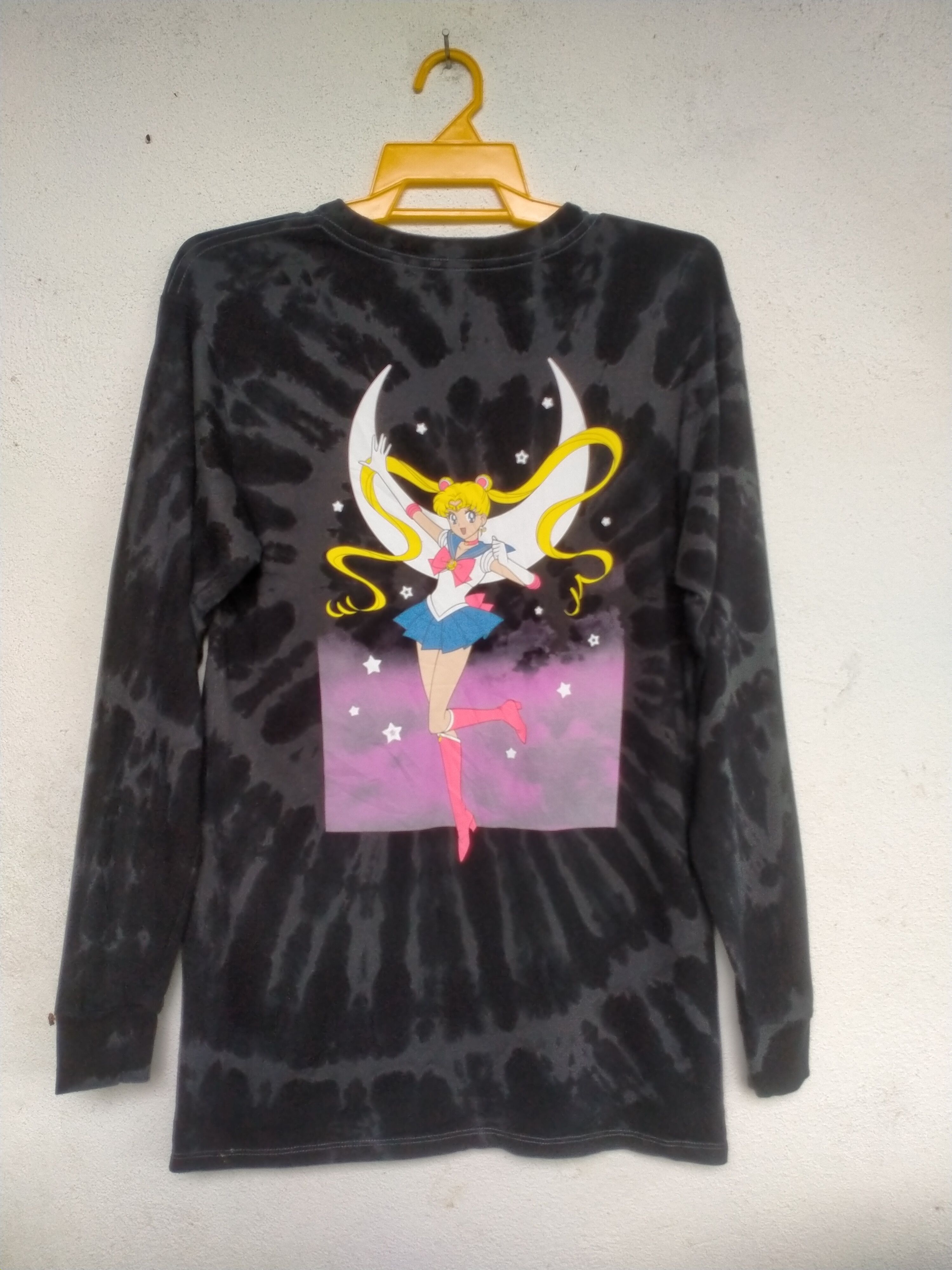 Japanese Brand Anime Sailormoon Tie Dye T Shirt