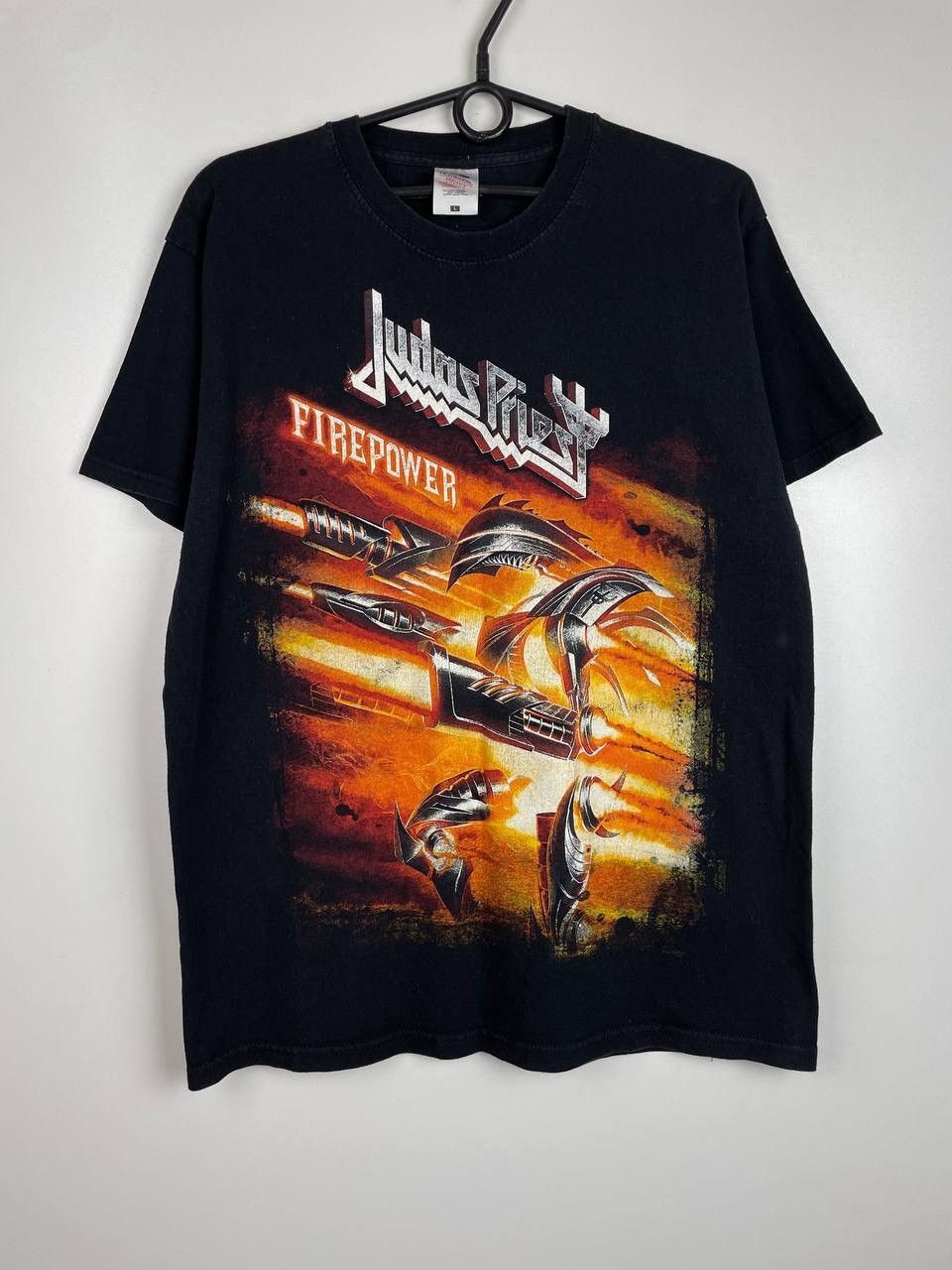 Vintage Judas Priest Firepower 00s Vintage T Shirts Size L Hoodie, Sweatshirt | FlexRushtees.com