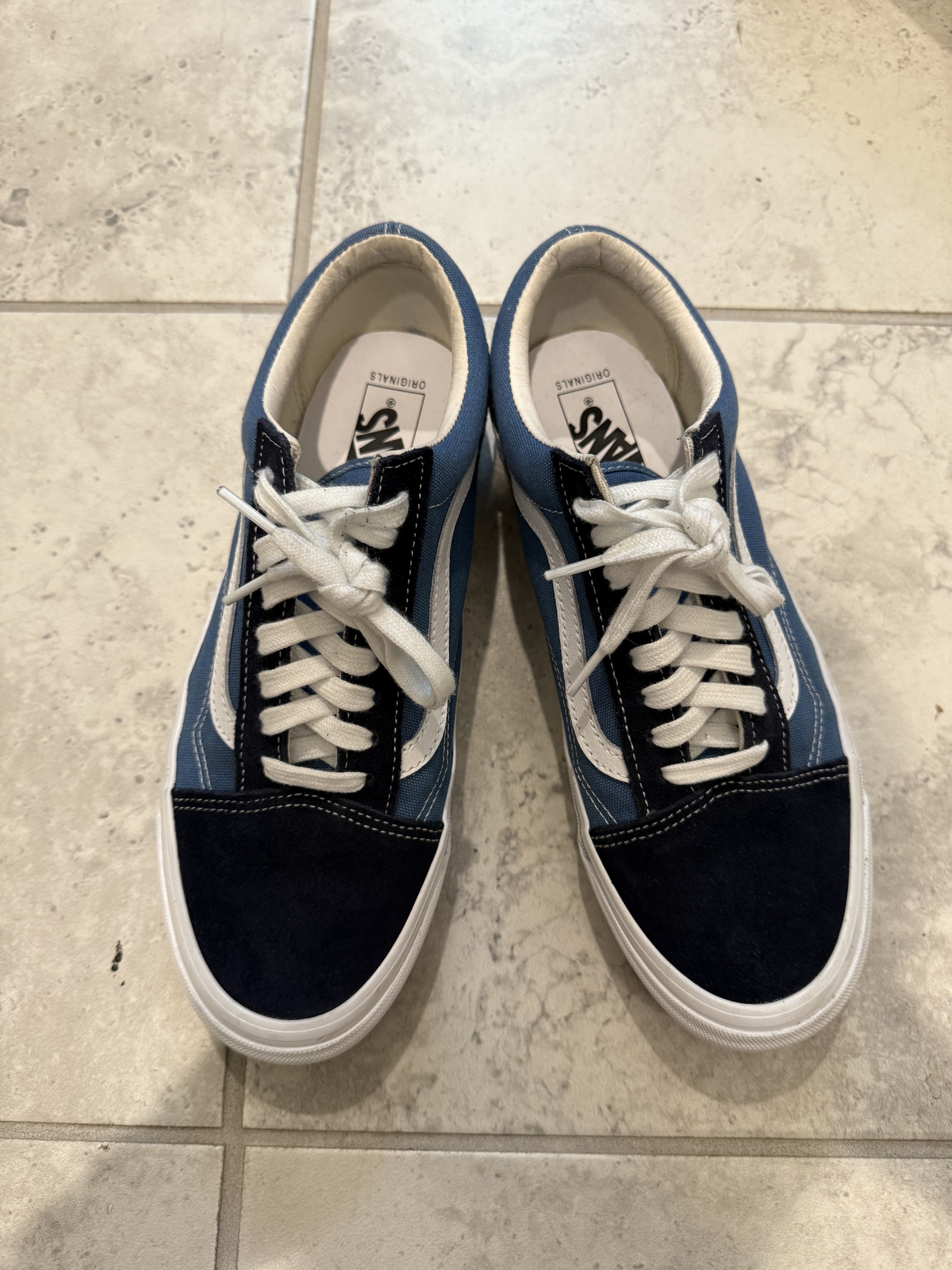 Vans Vault Og Old Skool Lx Navy Blue Us Men S 9 5