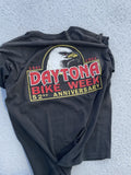 Vintage 1993 Daytona Bike Week Bootleg Tee Faded Soft Hoodie, Sweatshirt | FlexRushtees.com