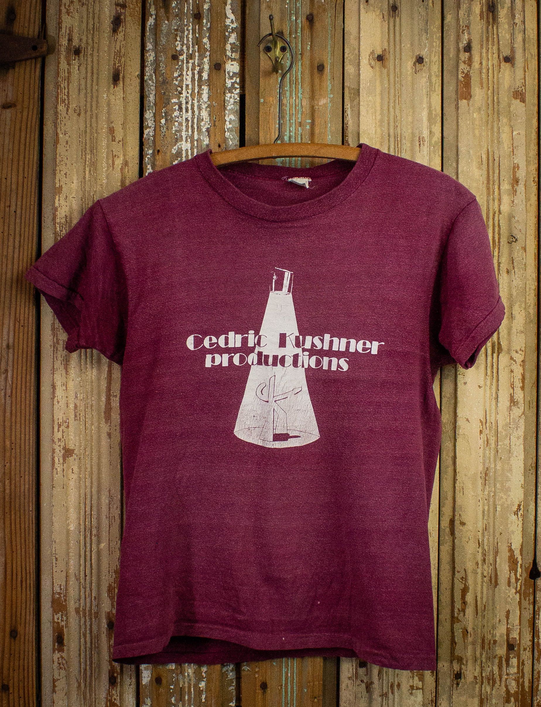 Vintage Cedric Kushner Productions Graphic T Shirt 70s