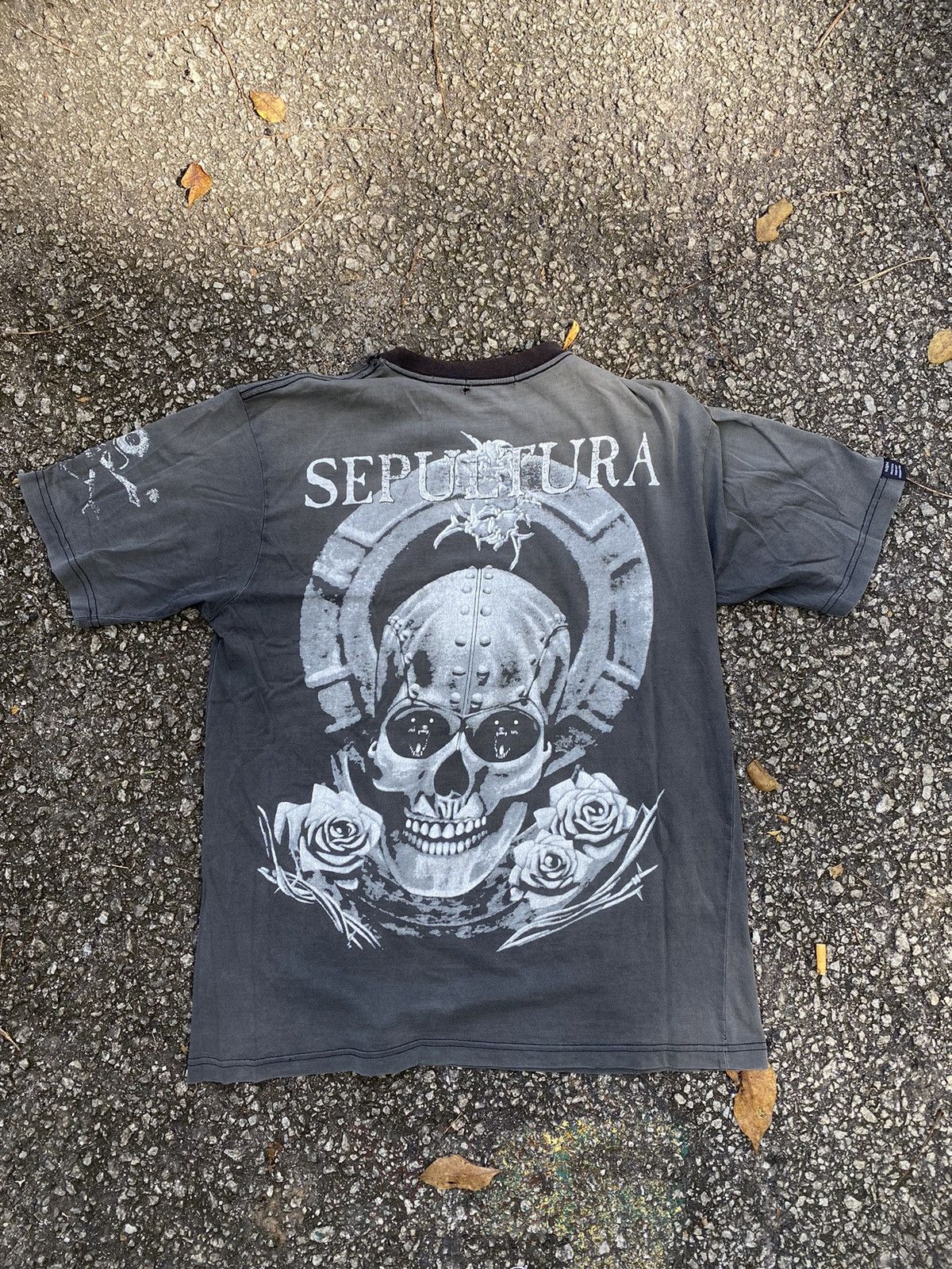 Band Tees Sepultura Distress Hoodie, Sweatshirt | FlexRushtees.com