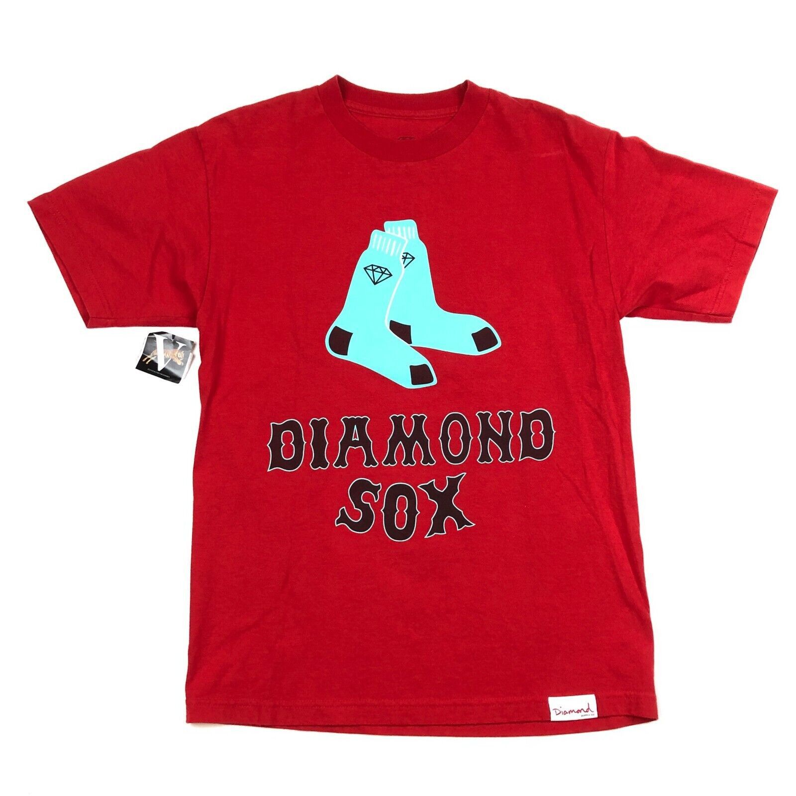 Supply Co Diamond Supply Co Boston Red Sox Tee T Shirt Size Small S