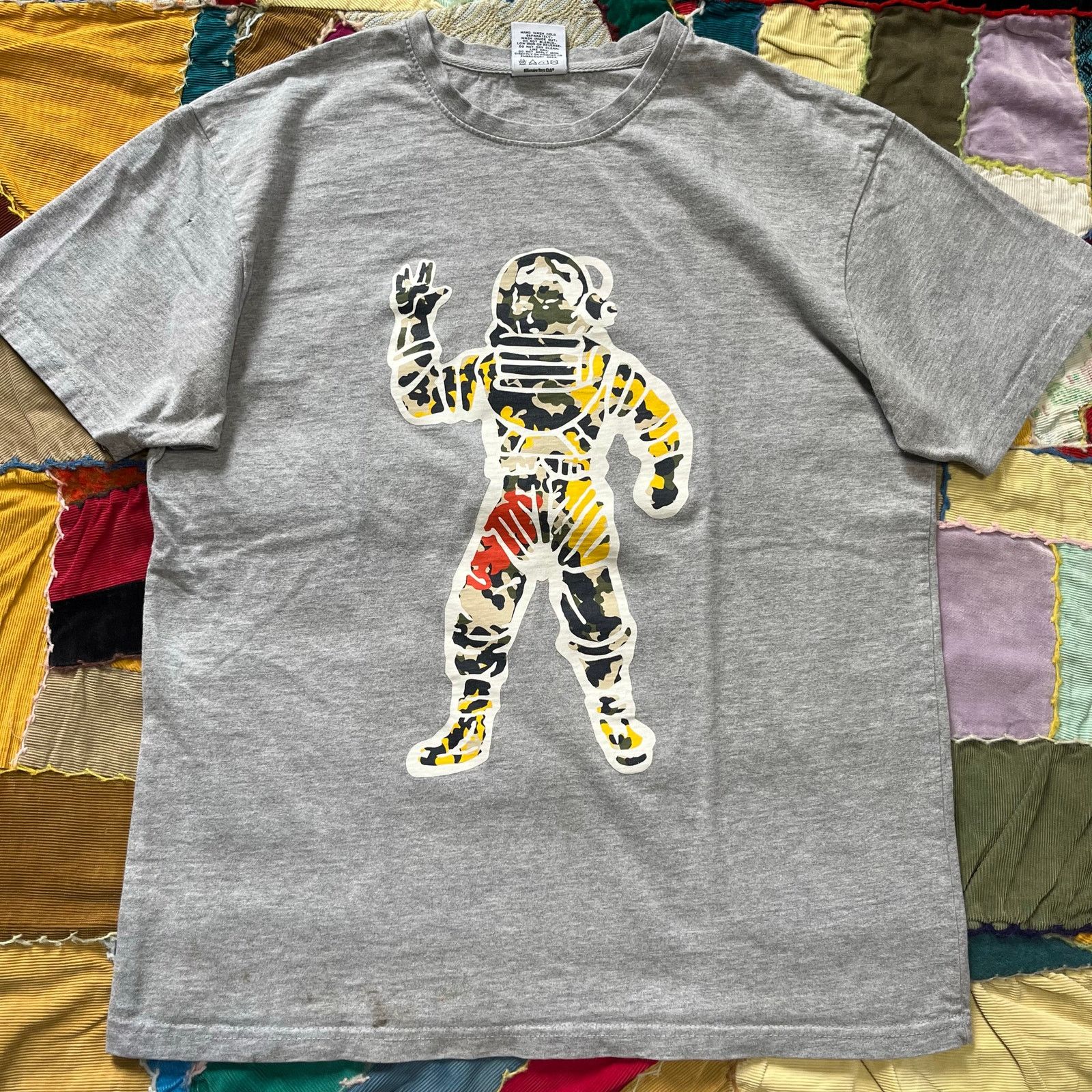 Boys Club Billionaire Boys Clubs Camouflage Astronaut Grey Shirt M