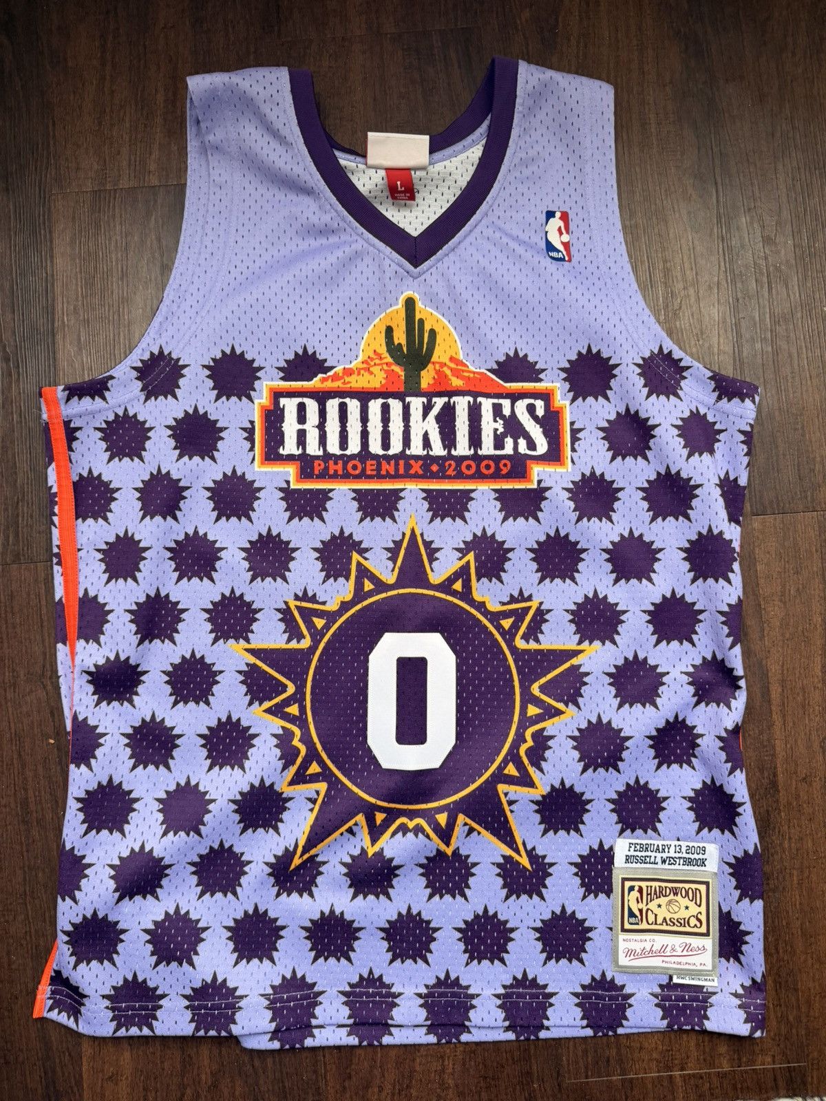 Mitchell Ness Russel Westbrook Phoenix Rookies Jersey