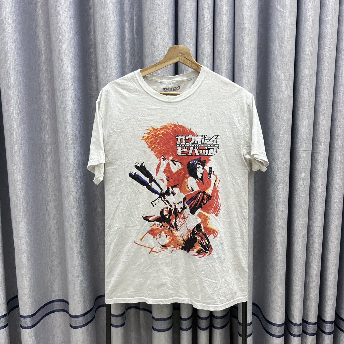 Vintage Anime Cowboy Bebop Printed Tee