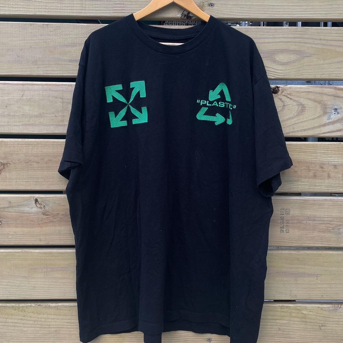 White Ss20 Off White Embroidered Tee Hoodie, Sweatshirt | FlexRushtees.com