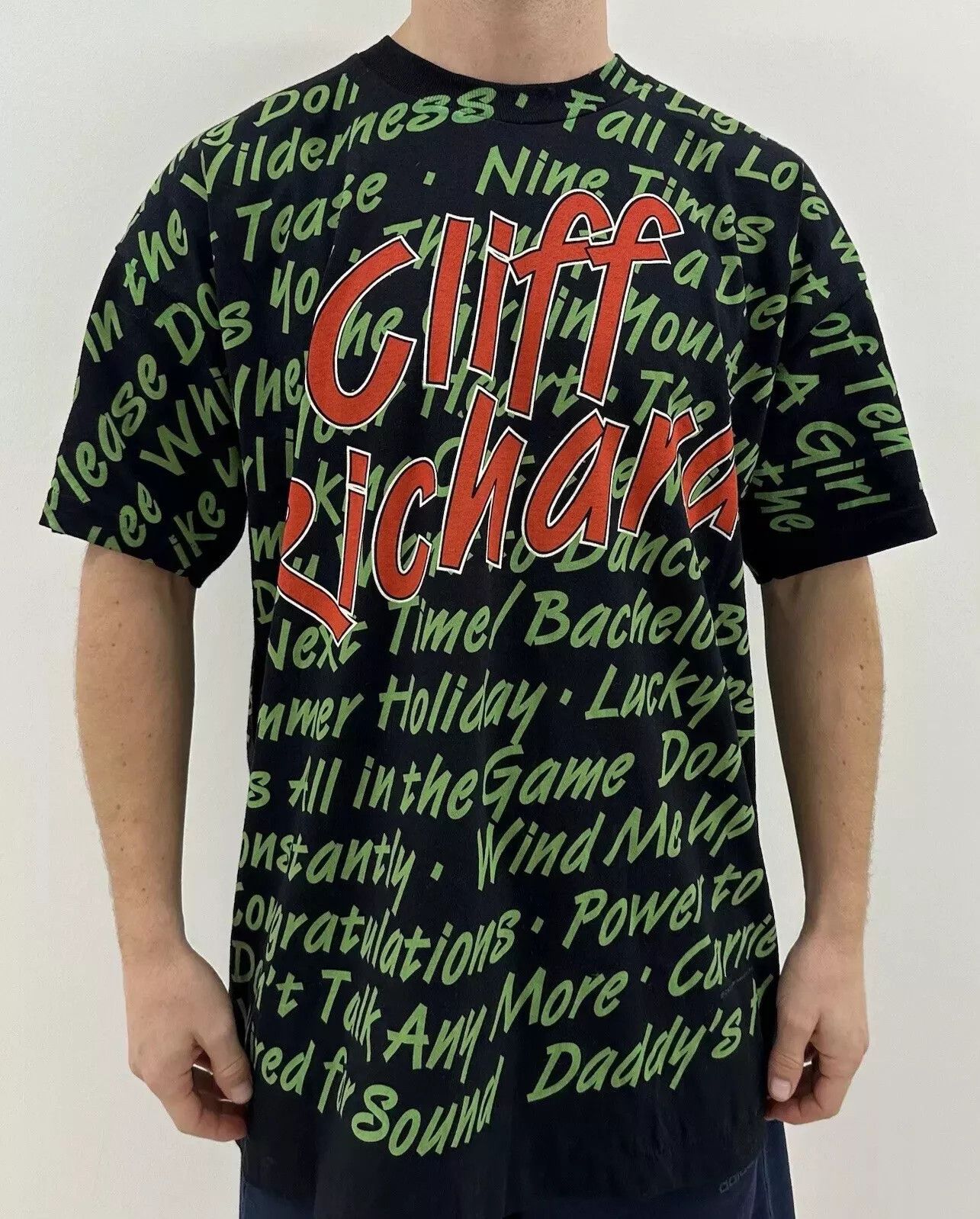 Vintage 90s Cliff Richard 1994 1995 Tour Screen Stars Single