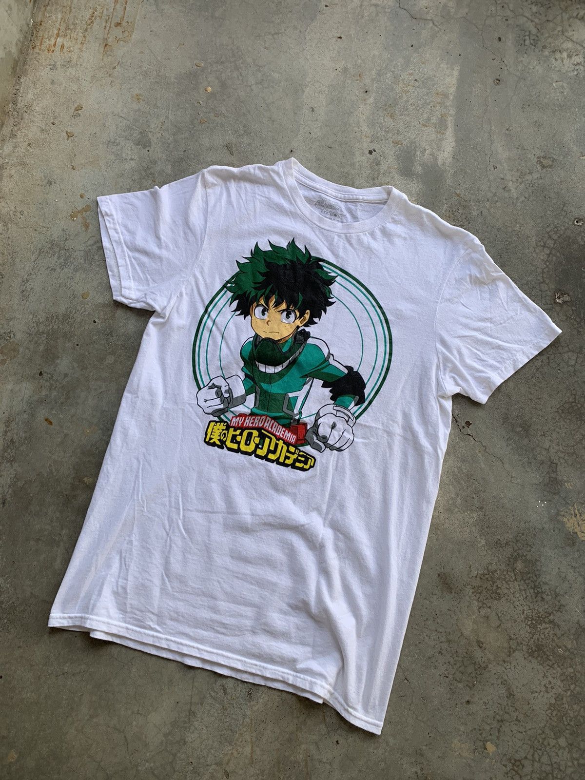 Japanese Anime My Hero Academia Over Print Tshirt