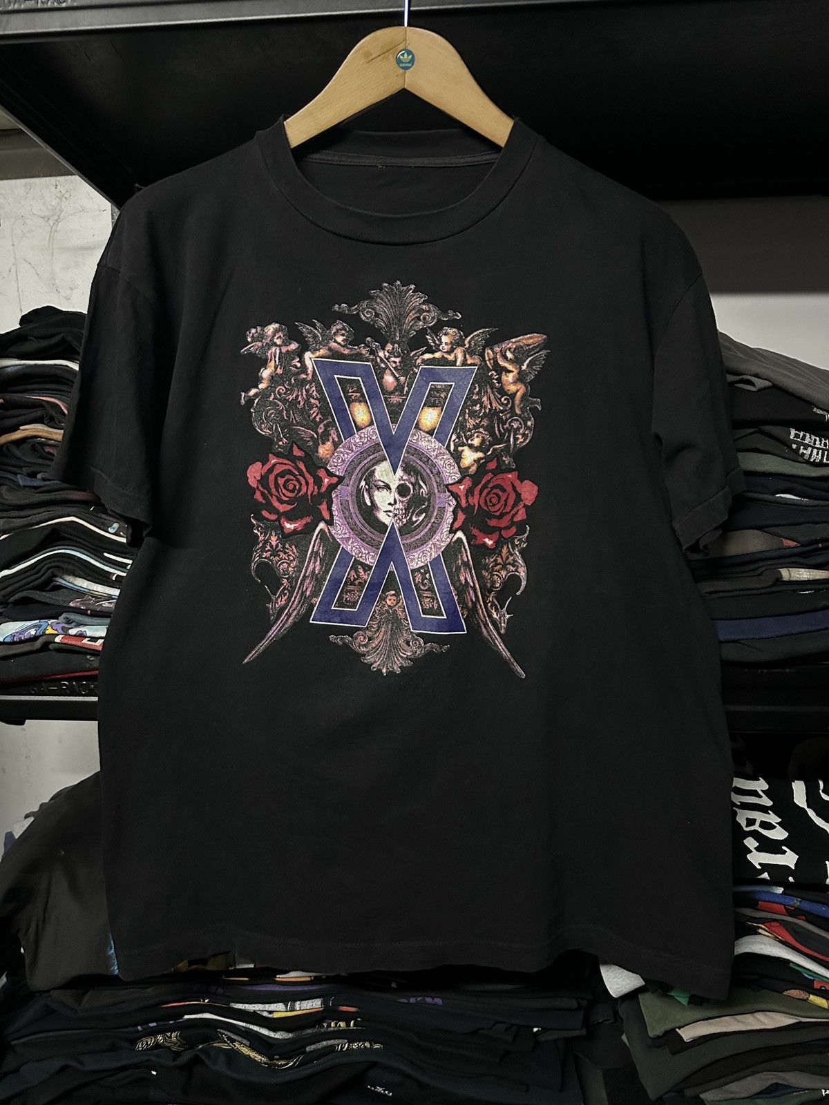 Vintage 90s Hide X Japan Tour Staff Tee Hoodie, Sweatshirt | FlexRushtees.com