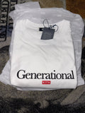 Kith Generational Quote Tee White Hoodie, Sweatshirt | FlexRushtees.com