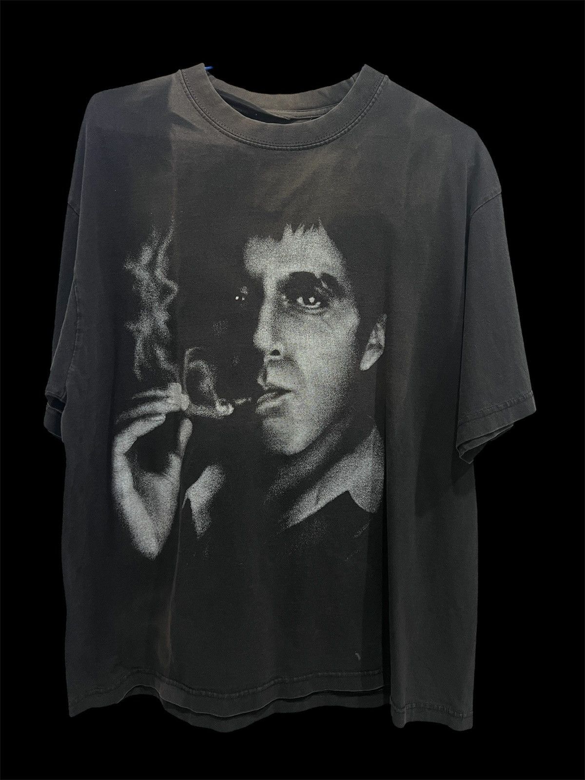 Vintage Y2k Scarface Tony Montana Movie Promo Tee Faded
