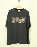 Band Tees Faded Black Vintage System Of A Down T Shirt Distressed Hoodie, Sweatshirt | FlexRushtees.com