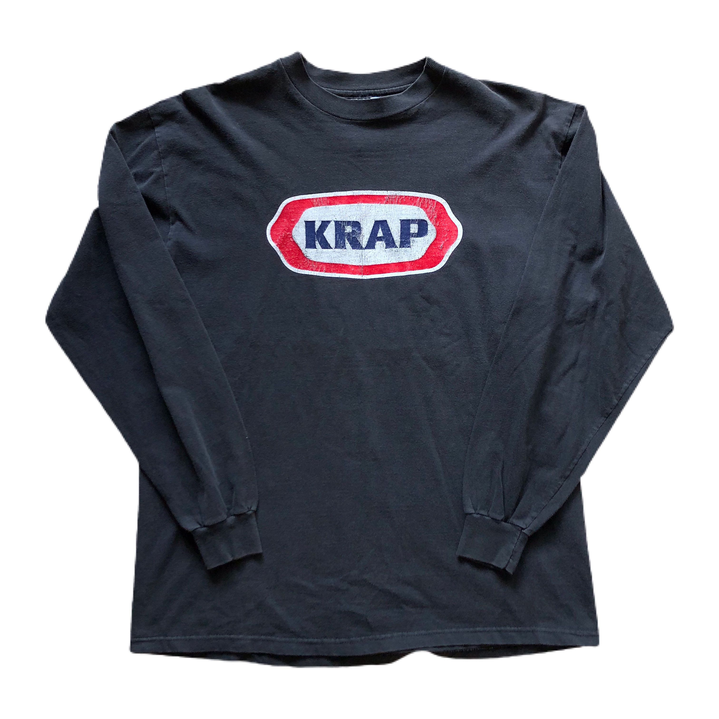 Hanes × vintage 90s Krap Parody T-shirt Hoodie, Sweatshirt | FlexRushtees.com