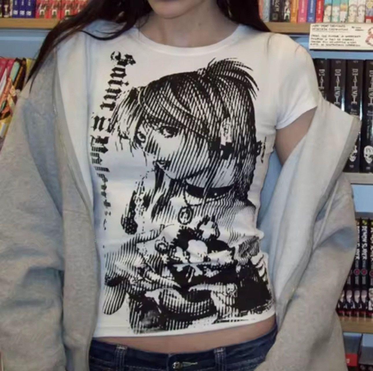 Other Vintage Death Note Misa Amane Graphic Tee