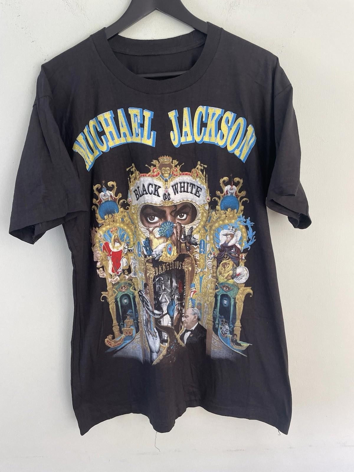 Michael Jackson Vintage 90s Michael Jackson Dangerous Bootleg T Shirt Hoodie, Sweatshirt | FlexRushtees.com