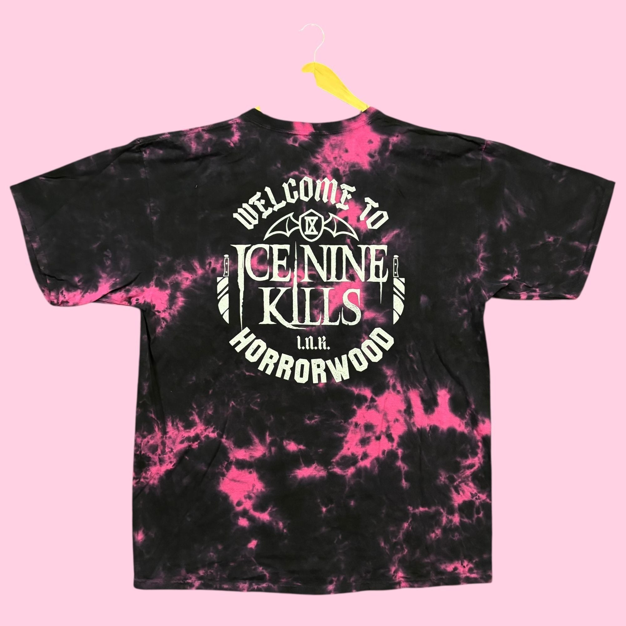 Band Tees Ice Nine Kills Heavy Metal Band Tie Dye Tee Xxl