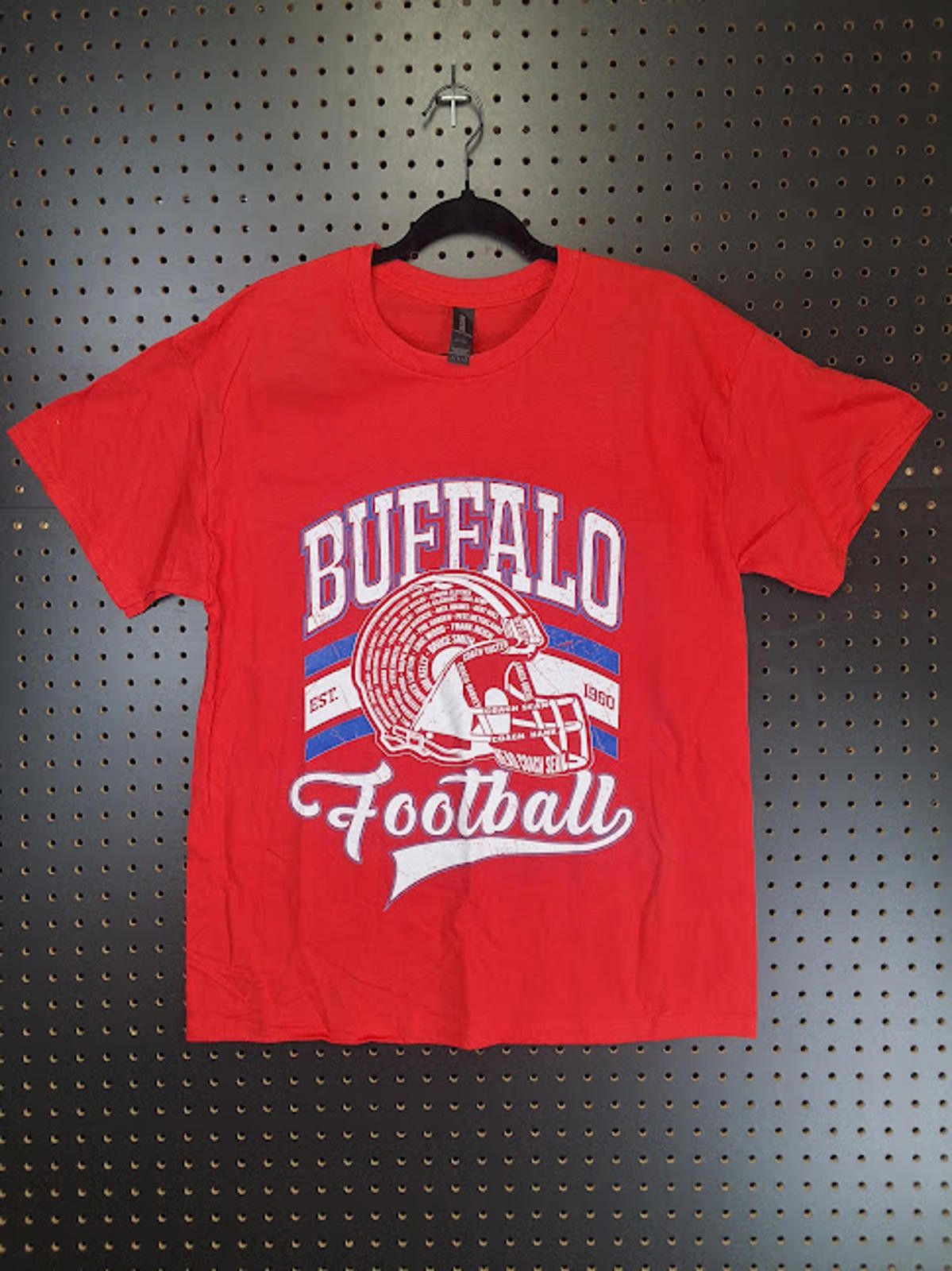 Gildan Bold Buffalo Football Tee Show Your Team Spirit Hoodie, Sweatshirt | FlexRushtees.com