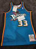 Nba Detroit Pistons Grant Hill Authentic Game Jersey L