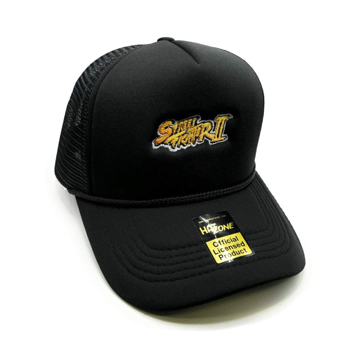Other Street Fighter Mesh Trucker Snapback Black