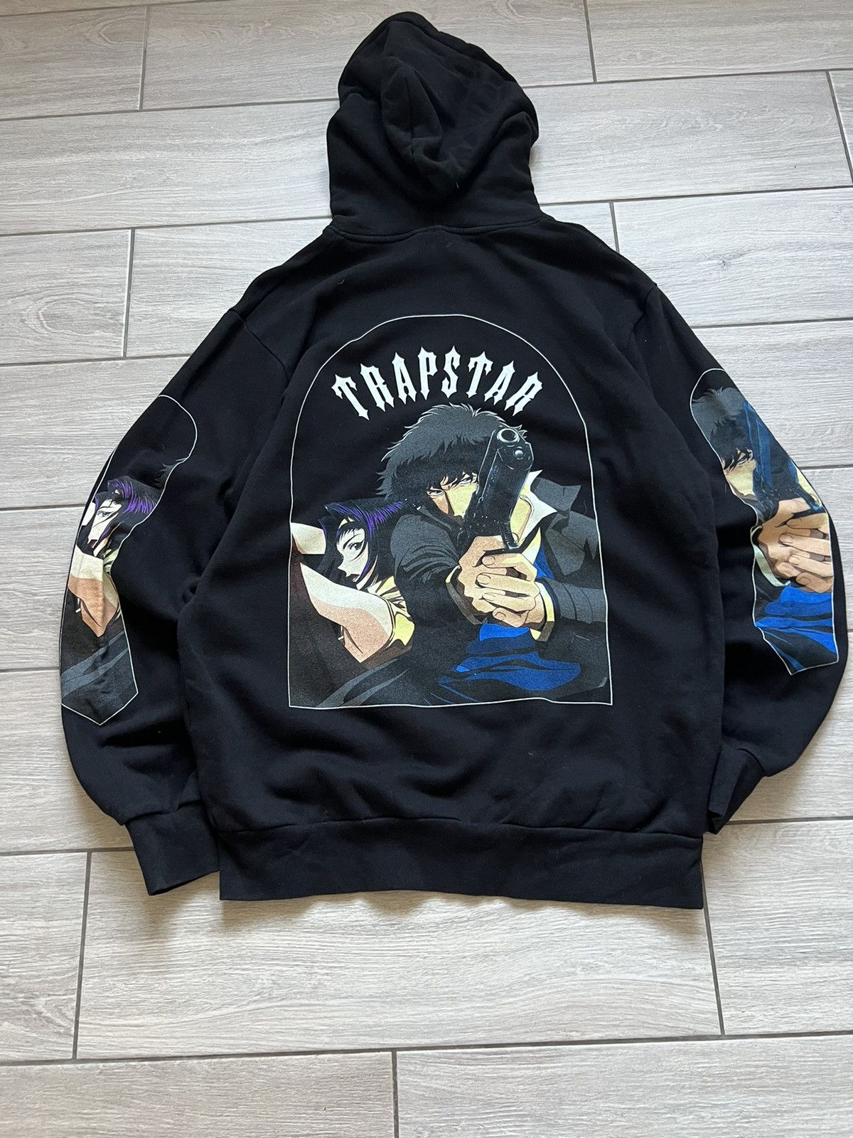Cowboy Bepop London Chenille Decoded Y2k Hoodie
