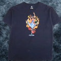 Vintage Dice Martini Glass T Shirt Xl Men Xl Blue Cotton Graphic Print Hoodie, Sweatshirt | FlexRushtees.com