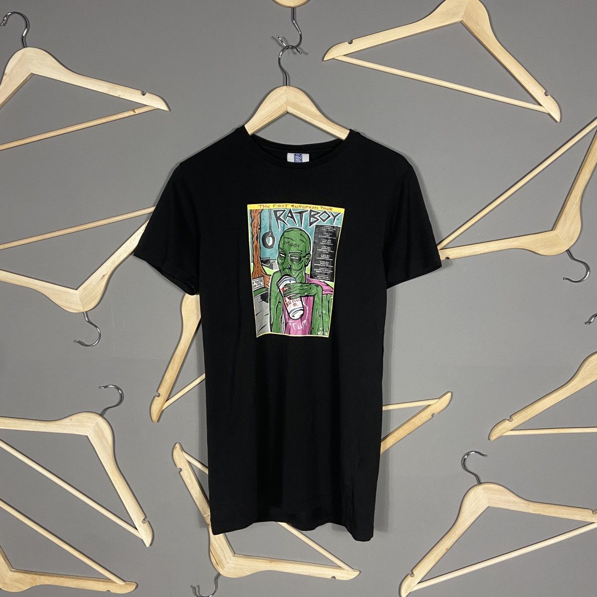 Rap Tees Ratboy 2019 The First European Tour Tee Hoodie, Sweatshirt | FlexRushtees.com