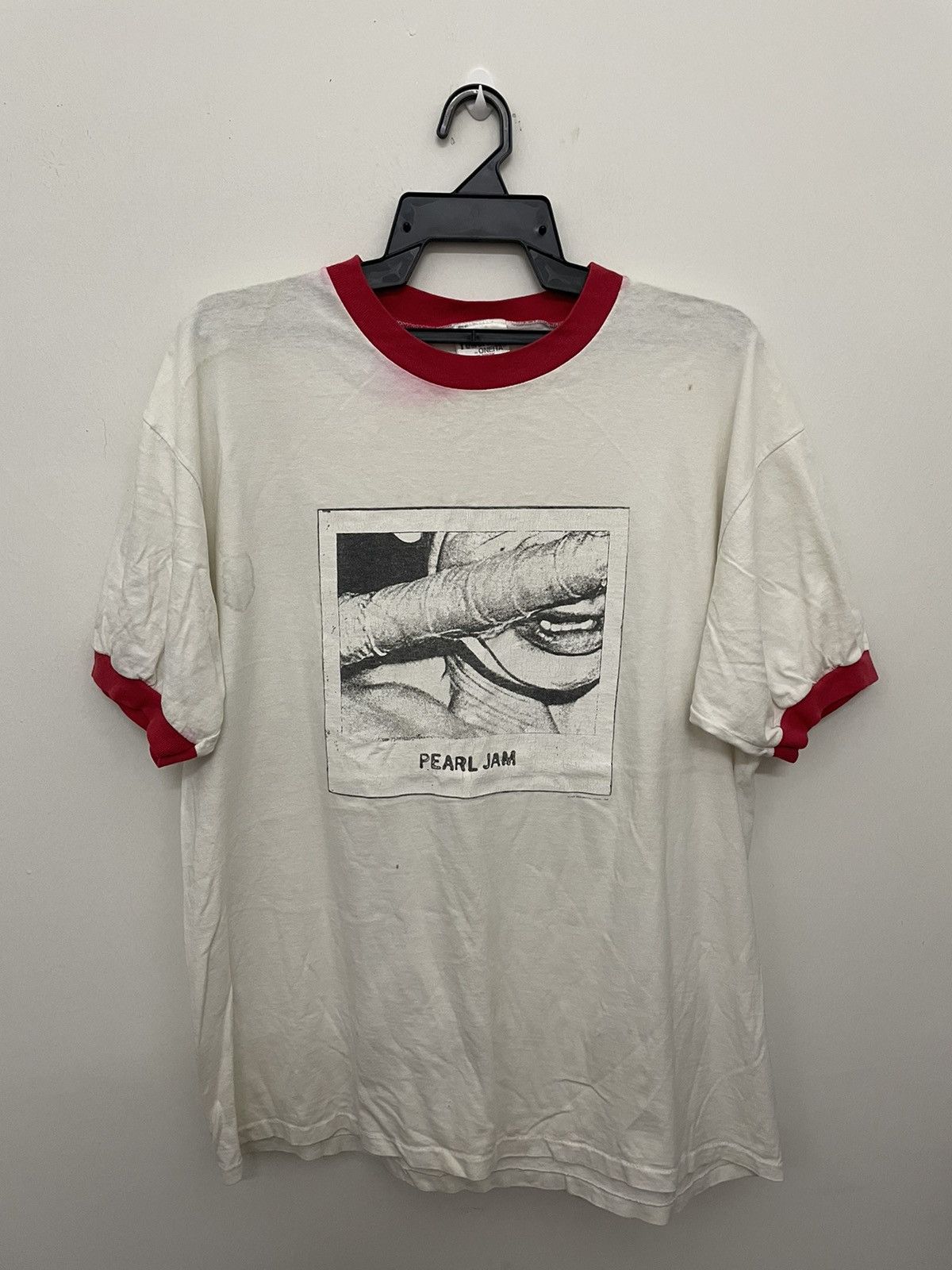 Vintage Pearl Jam Ames Bros Tee Shirt Hoodie, Sweatshirt | FlexRushtees.com