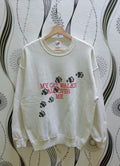 Vintage Jerzees My Cat Walks All Over Me Sweatshirt
