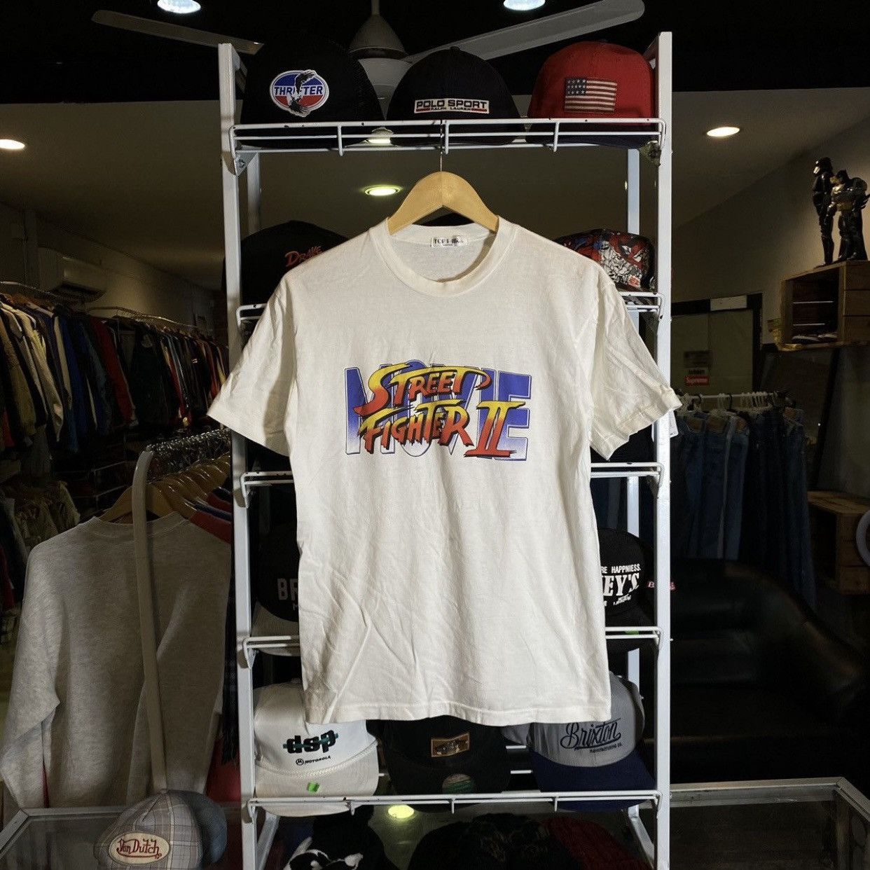 Fighter Vintage Street Fighter Ii Movie Tee