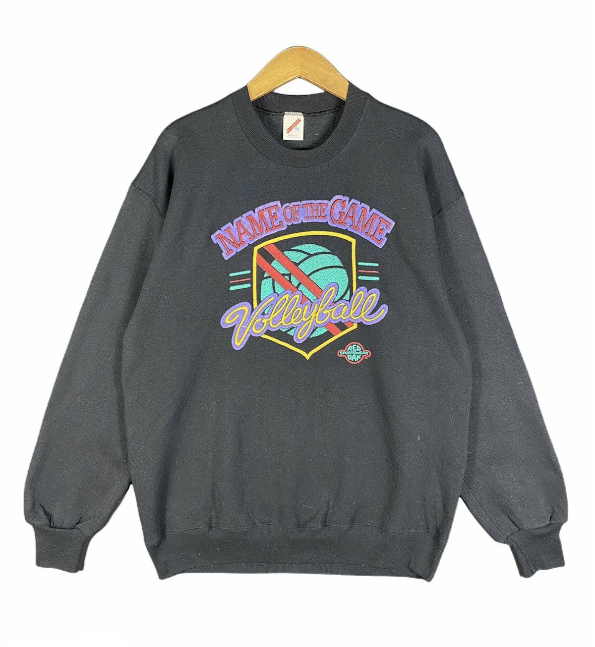 Vintage Jerzees Usa Volleyball Name Of The Game Sweatshirt