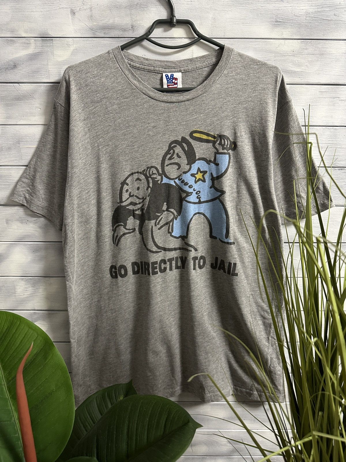 Rare Vintage T Shirt Junk Food 2007 Go Directly To Jail Hoodie, Sweatshirt | FlexRushtees.com