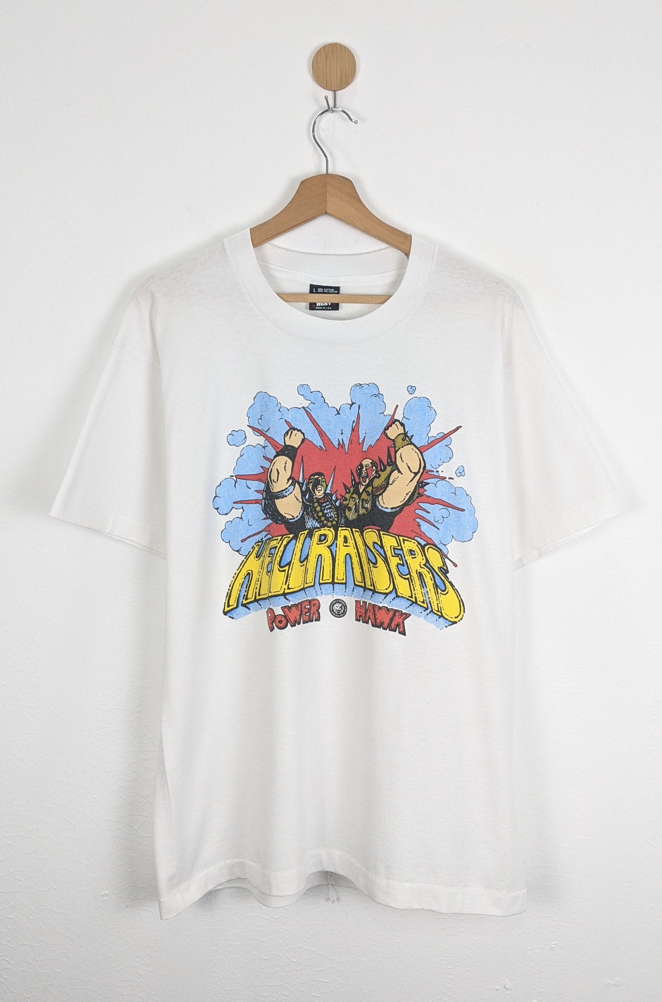 Vintage Hellraisers Wwf Wrestling Shirt