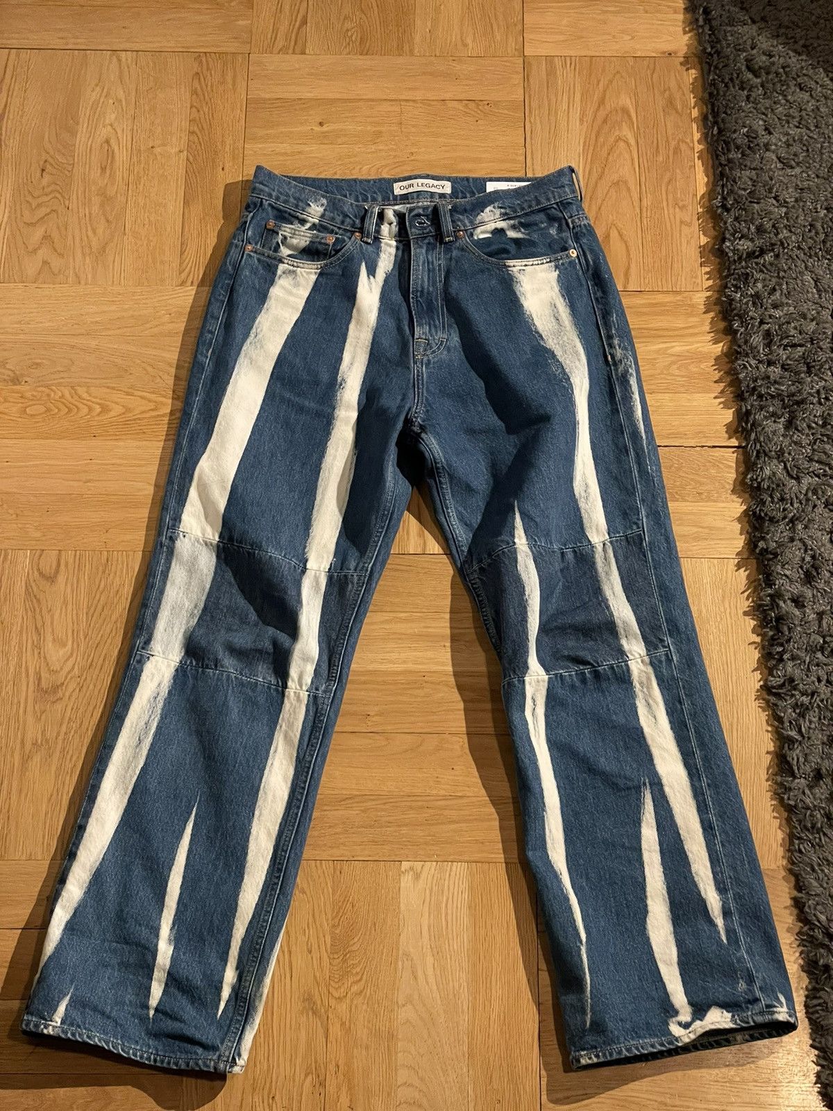 Legacy Our Legacy Extended Third Cut Bleach