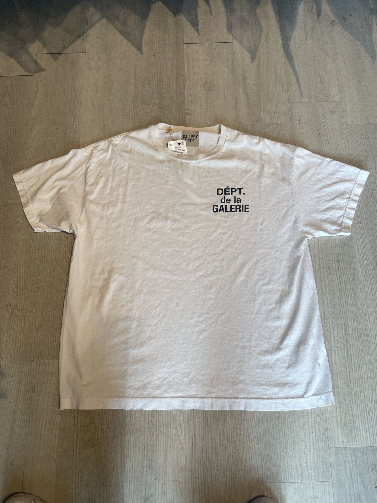 Dept Gallery Dept French Logo T Shirt White Xl Hoodie, Sweatshirt | FlexRushtees.com
