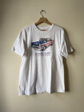 Vintage 90 S Classic Cars American Tradition White Tee Shirt