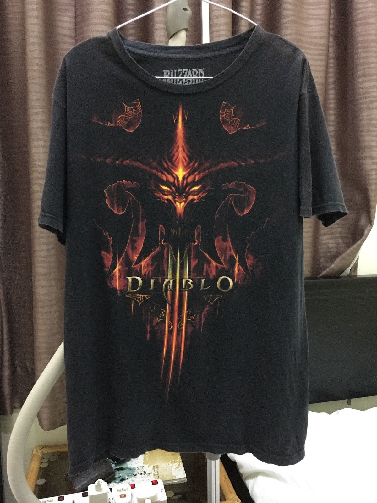 Vintage Diablo 3 By Blizzard Video Gamestshirt