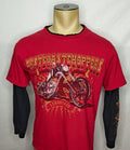 West Coast Choppers Vtg Y2k West Coast Choppers Jesse Who Red L S Biker T Shirt Hoodie, Sweatshirt | FlexRushtees.com