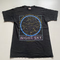 Vintage 90s Astrology Night Sky Stars Graphic T Shirt Large Hoodie, Sweatshirt | FlexRushtees.com