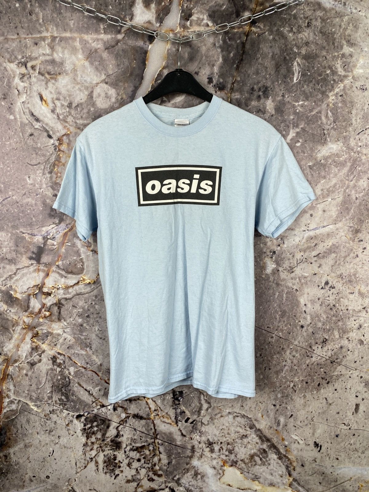 Vintage Mens Oasis T Shirt Vintage 90s Rare Size Medium Hoodie, Sweatshirt | FlexRushtees.com