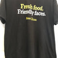 Hanes Food 4 Less Uniform Black T Shirt Men Xl Black Yellow Hoodie, Sweatshirt | FlexRushtees.com