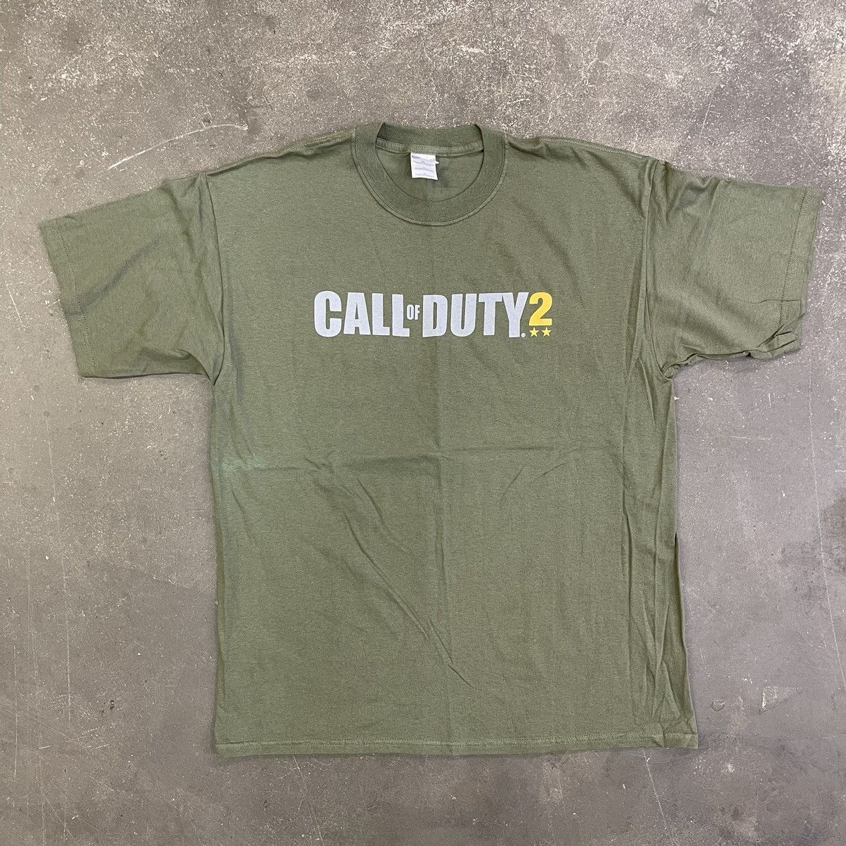 Vintage 2005 Call Of Duty 2 Gamestop Tee